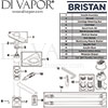 Bristan Vegas Easyfit Sink Mixer Kitchen Tap Spares